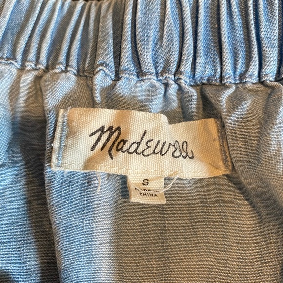 Madewell Denim Azalea Off the Shoulder Dress Size Small - Picture 5 of 5